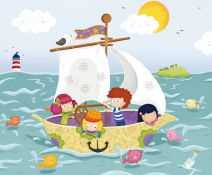 Puzzle Bateau 30 pièces fabrication ecologique