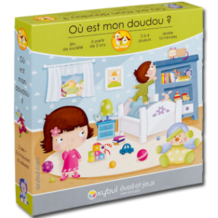 Ou est mon doudou, jeu de société, Oxybul Eveil et Jeux